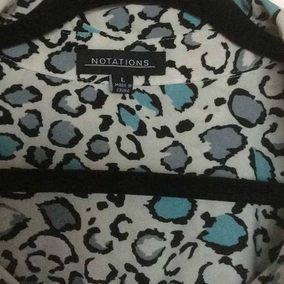 Notations Long Sleeves Button Down Multicolour - Picture 2 of 2